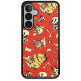 Red Retro Halloween Pattern