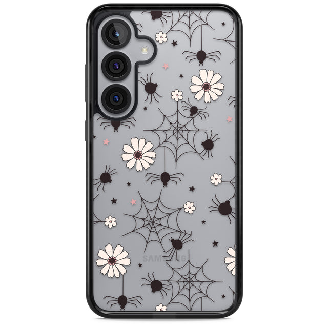 Spiders and Flowers Pattern