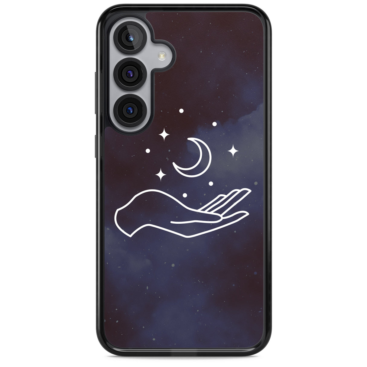 Floating Moon Above Hand