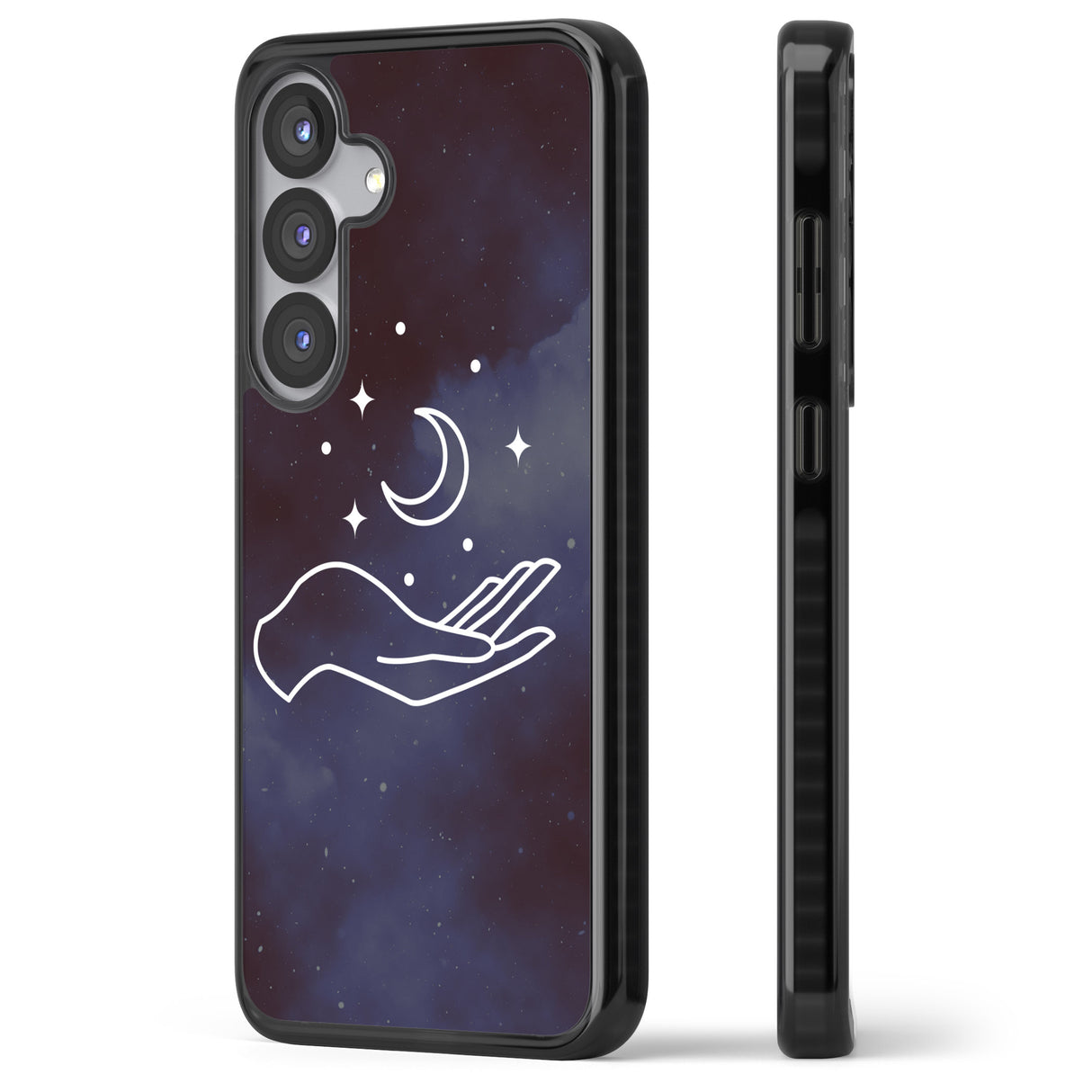 Floating Moon Above Hand
