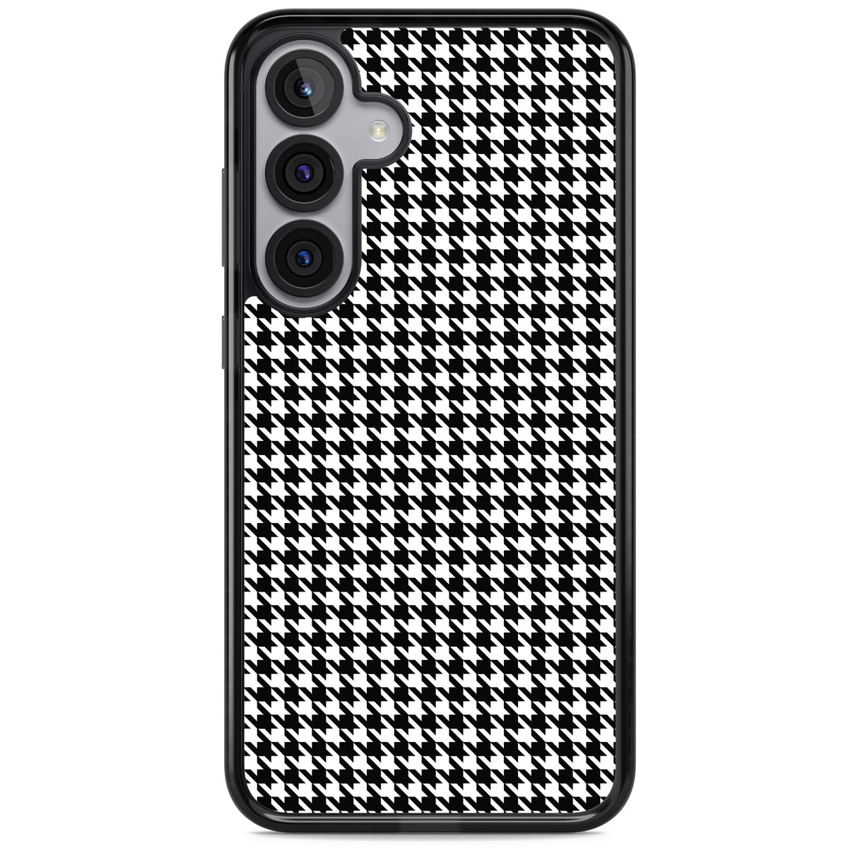 Black Houndstooth Pattern