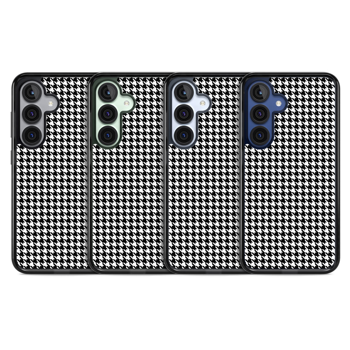 Black Houndstooth Pattern