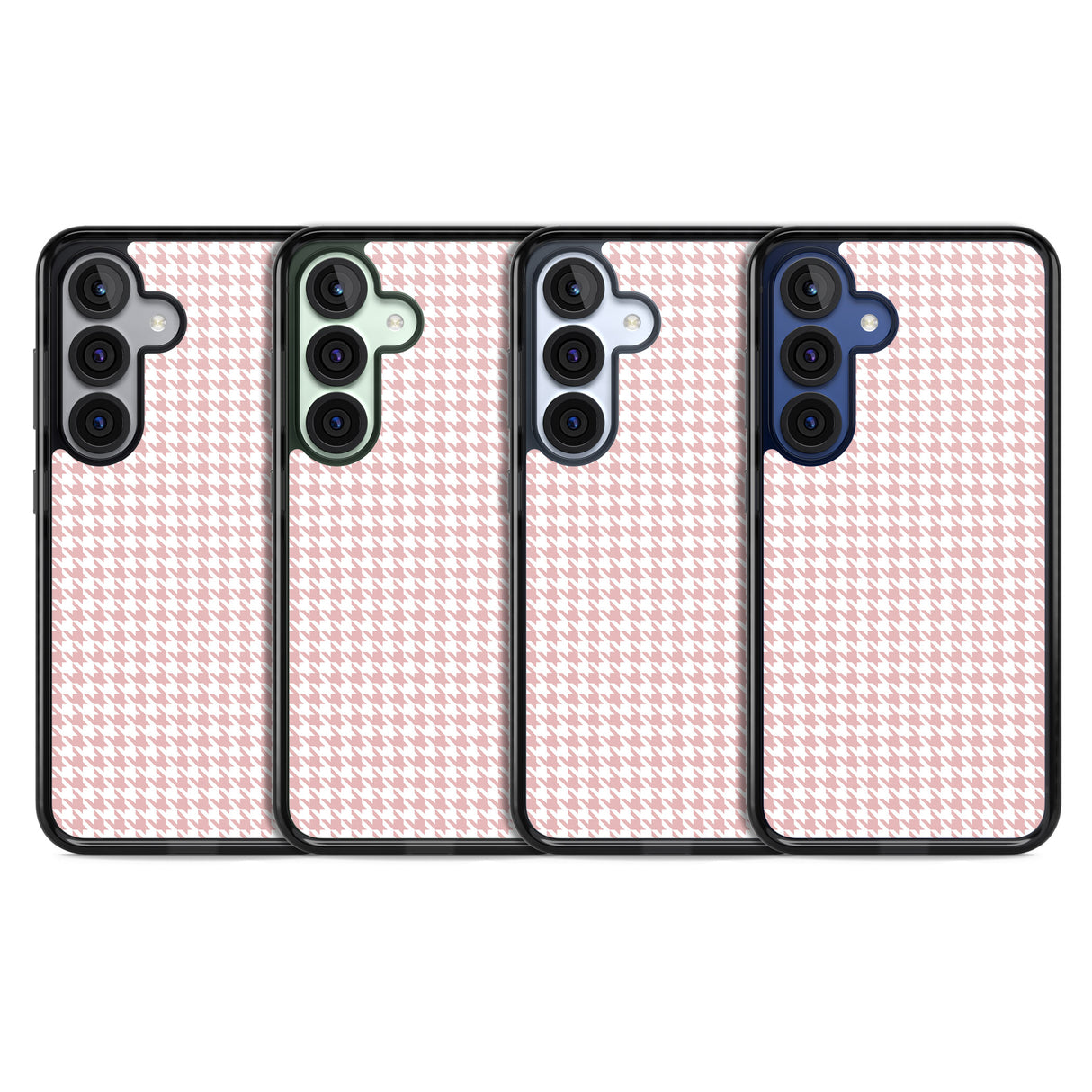 Pink Houndstooth Pattern