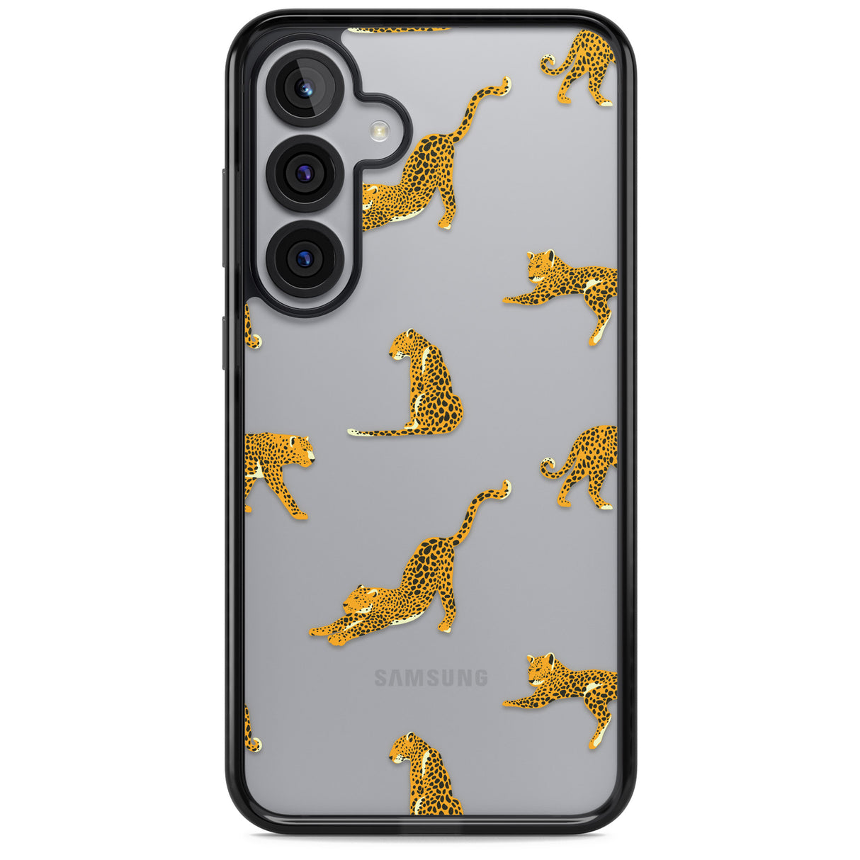 Clear Jaguar Jungle Cat Pattern