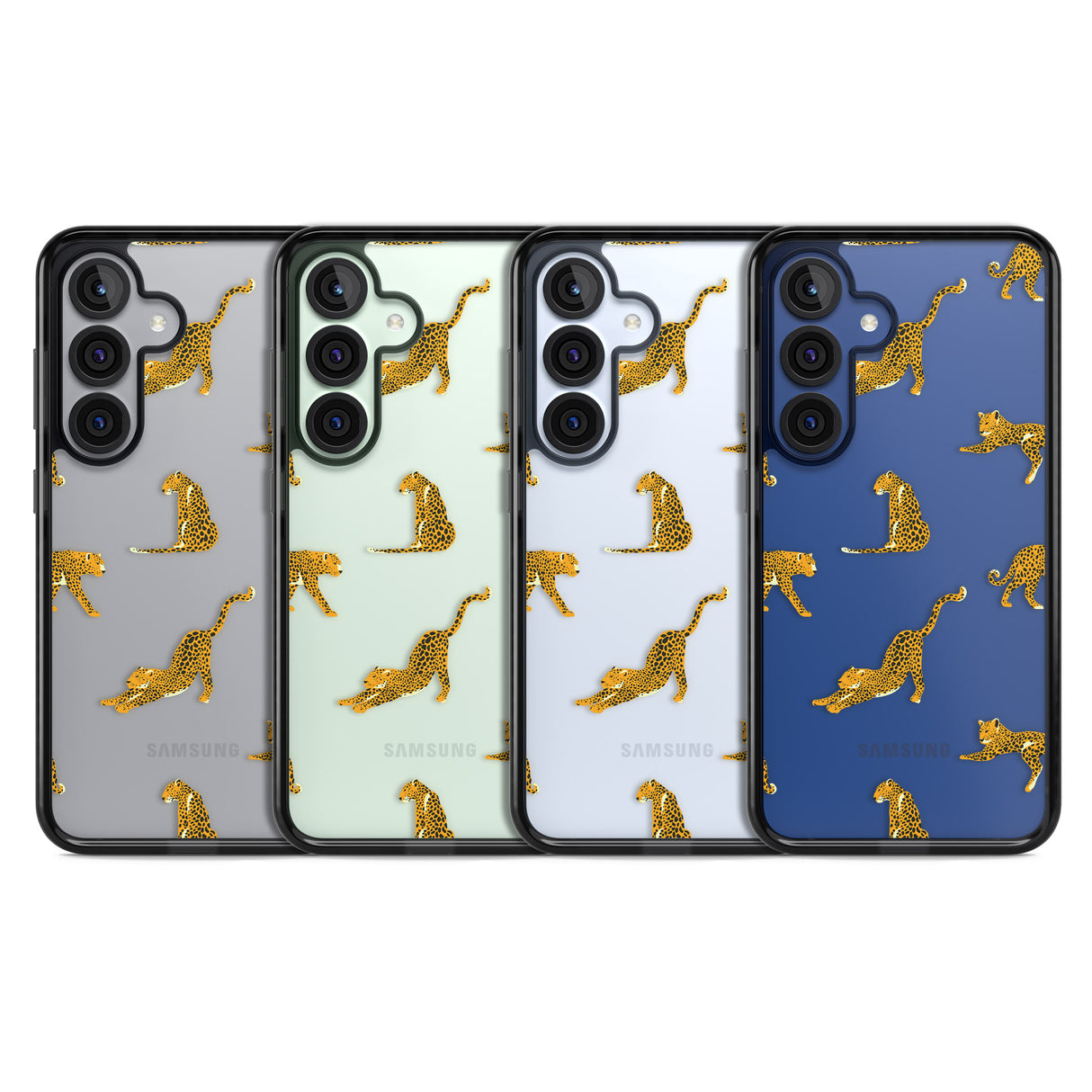 Clear Jaguar Jungle Cat Pattern