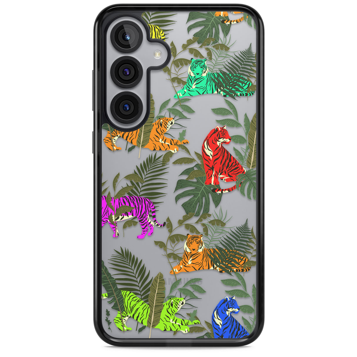 Colourful Tiger Jungle Cat Pattern