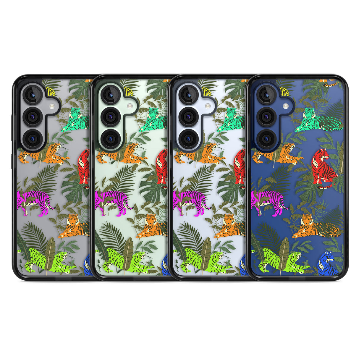 Colourful Tiger Jungle Cat Pattern