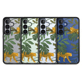 Two Jaguars & Foliage Jungle Cat Pattern