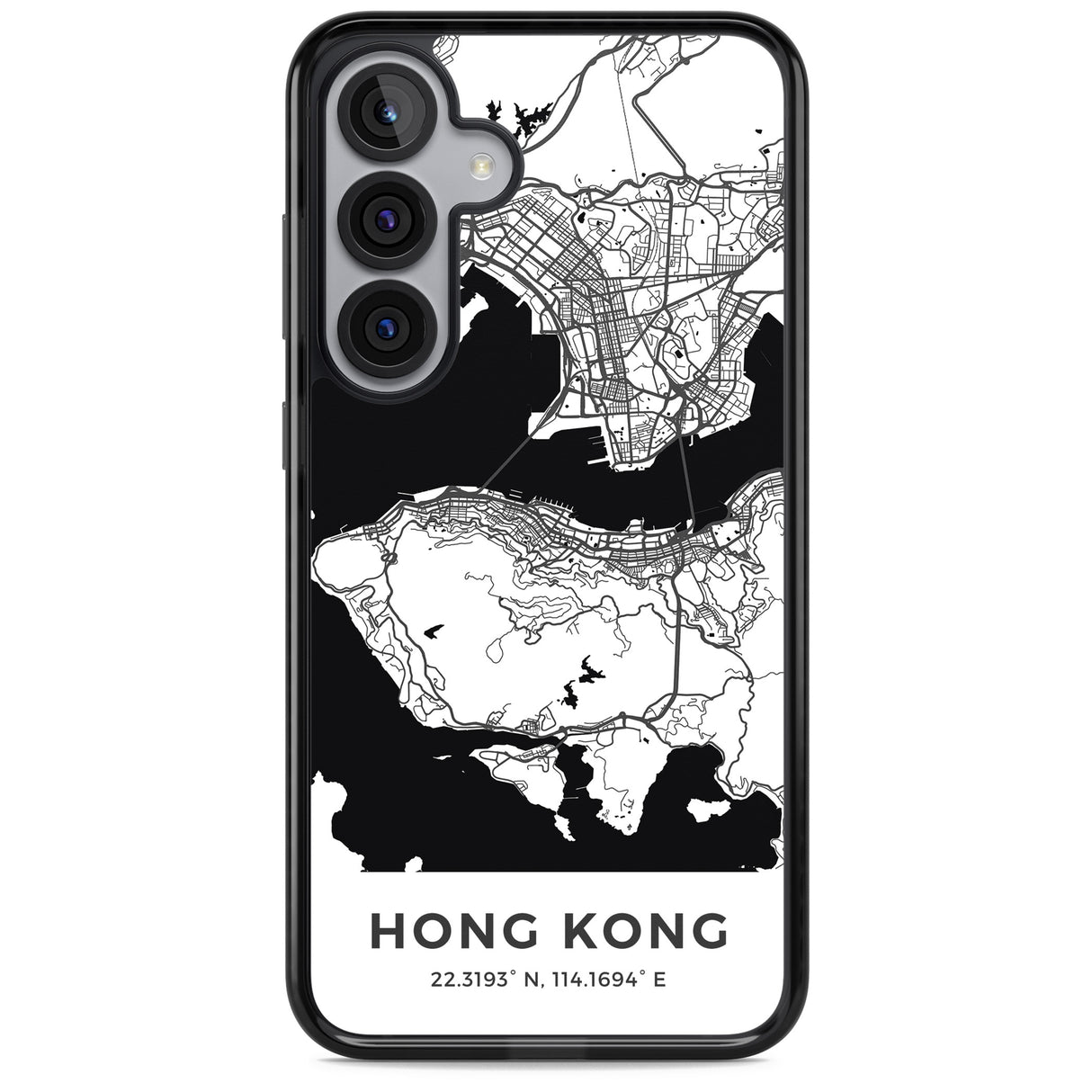 Map of Hong Kong