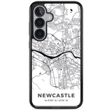 Map of Newcastle, England