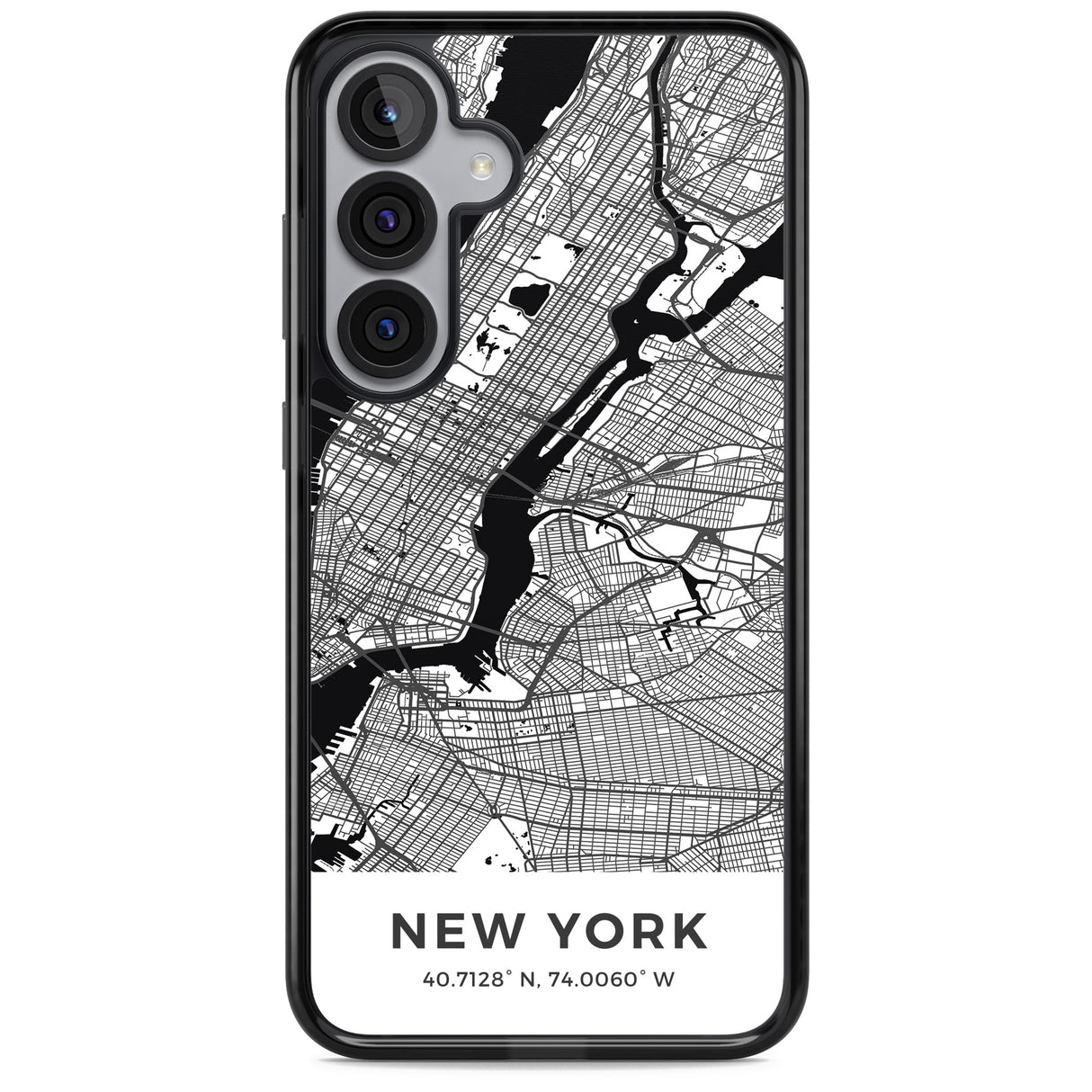 Map of New York, New York