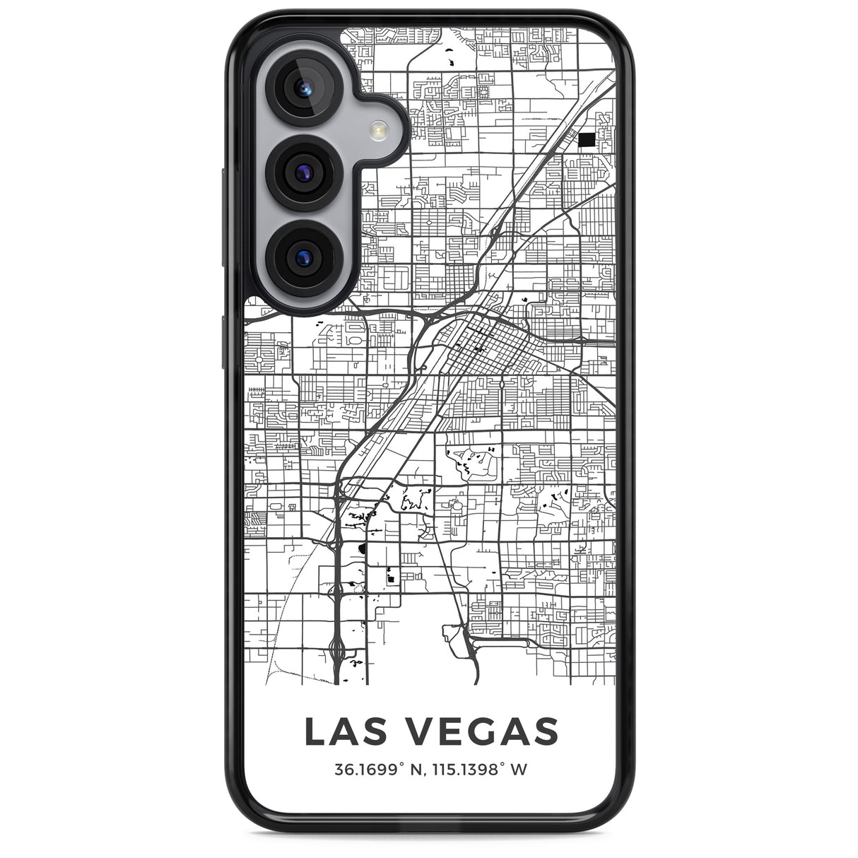 Map of Las Vegas, Nevada