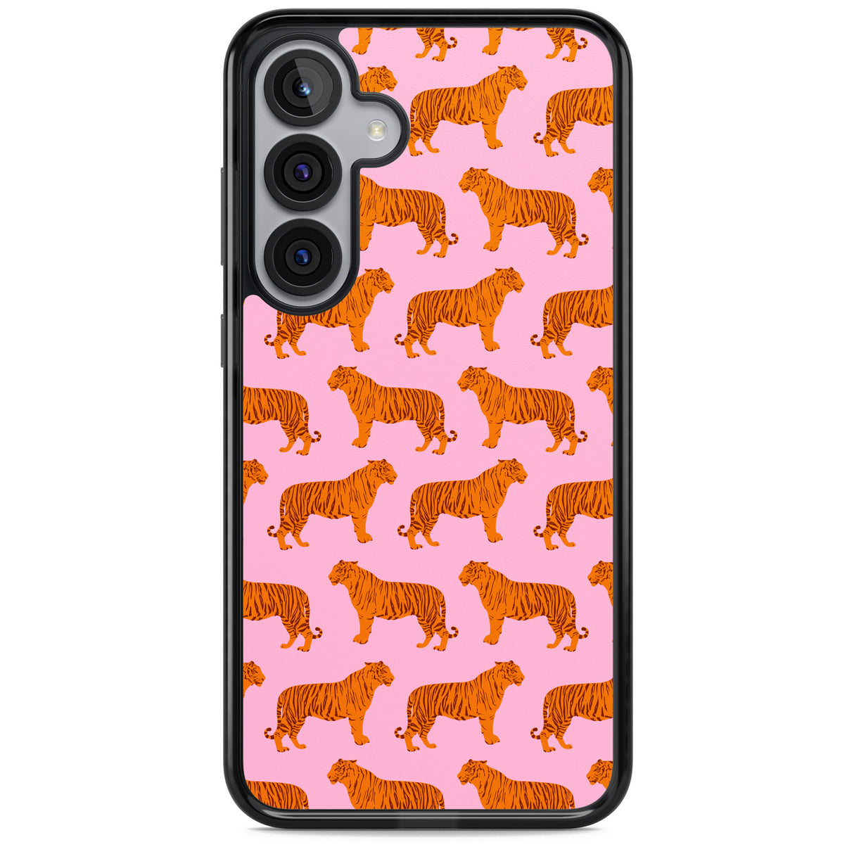 Tigers on Pink Pattern