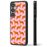 Tigers on Pink Pattern