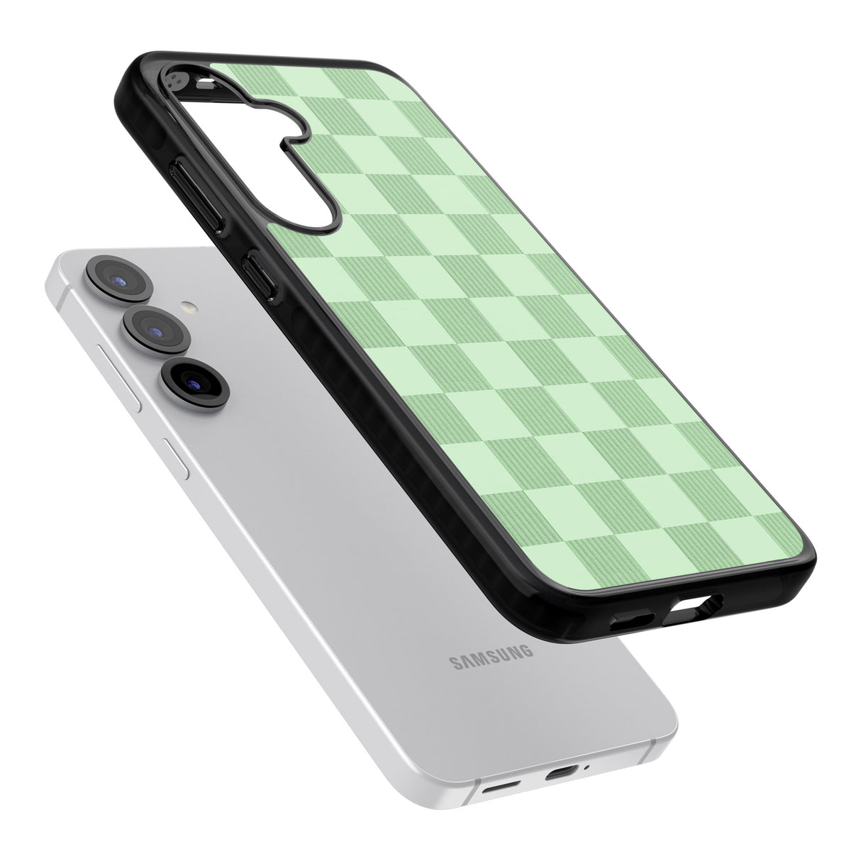 SEAFOAM CHECKERED