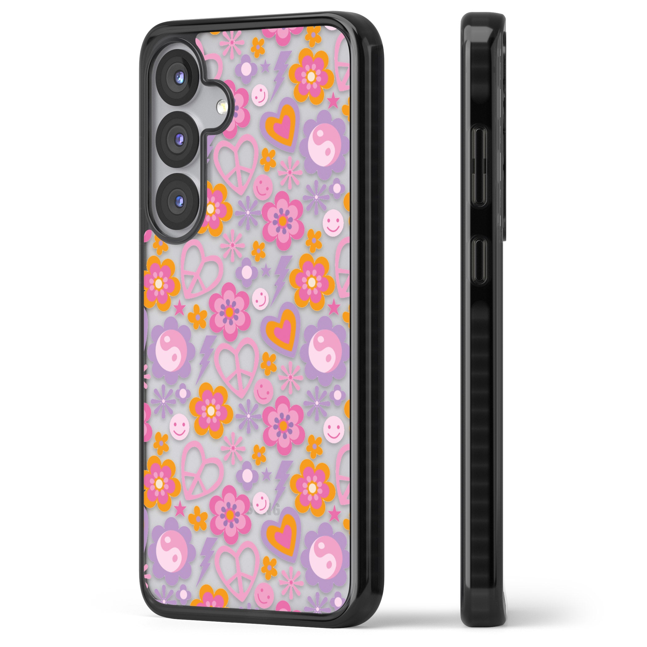 Peace, Love And Flowers Pattern