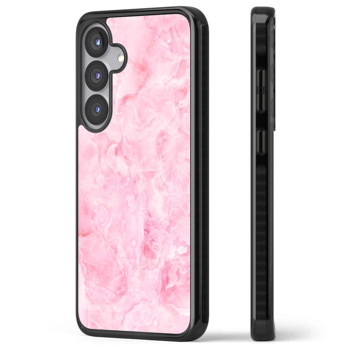 Bright Pink Onyx Marble Texture