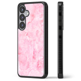 Bright Pink Onyx Marble Texture