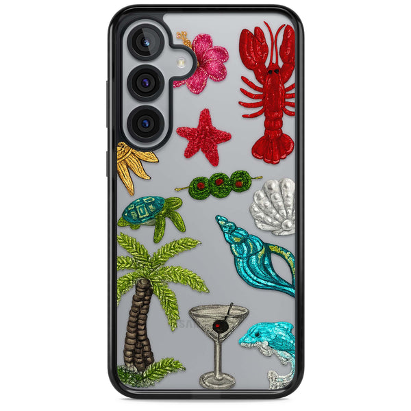 Painted Coastal Pattern