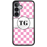 Personalised Monogrammed Pink Check