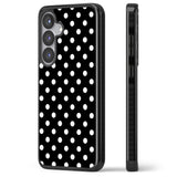 Designer Chic Black Polka Dot