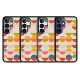 Abstract Retro Shapes: Colourful Circles