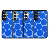 Abstract Retro Shapes: Blue Dots