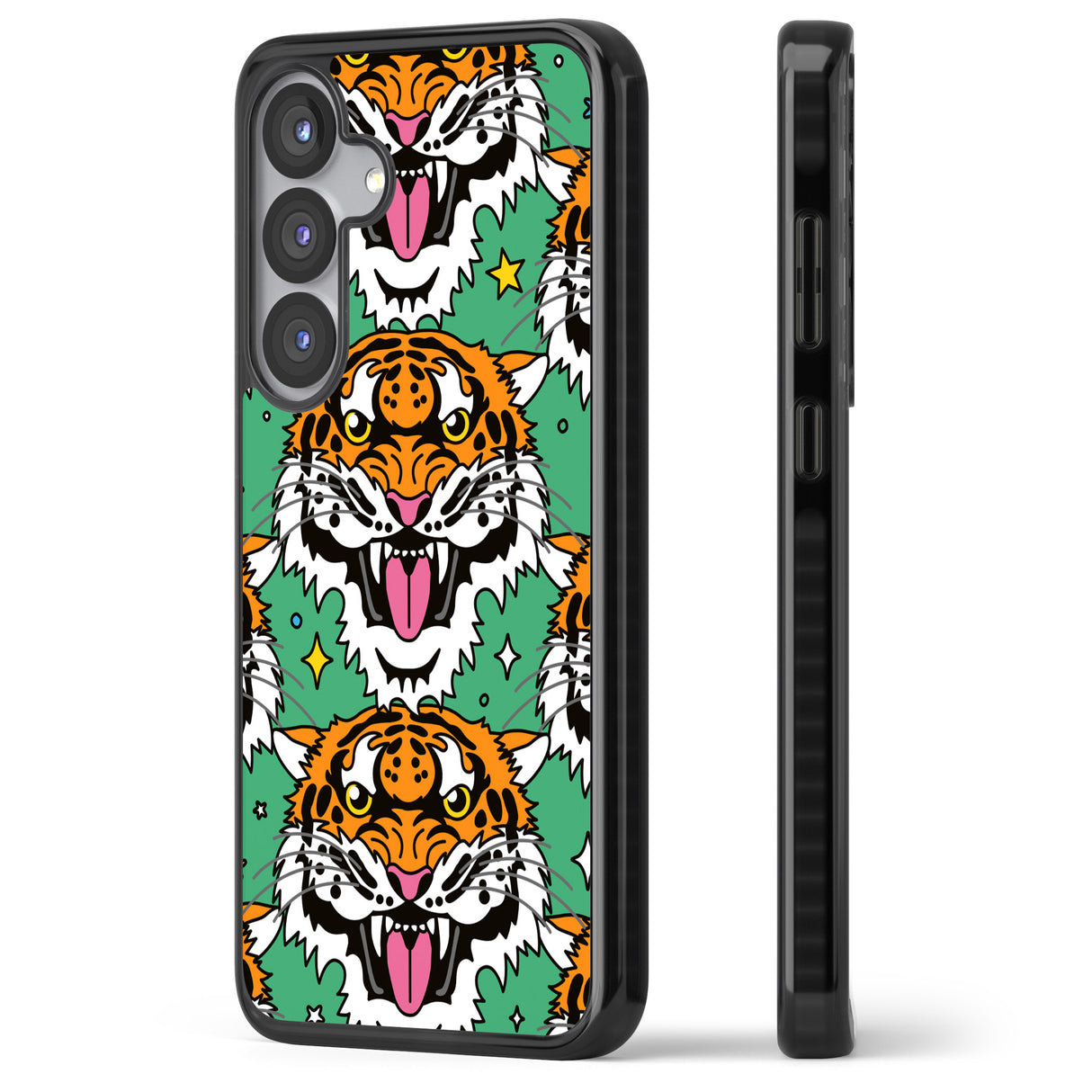 Fierce Jungle Tigers (Green)