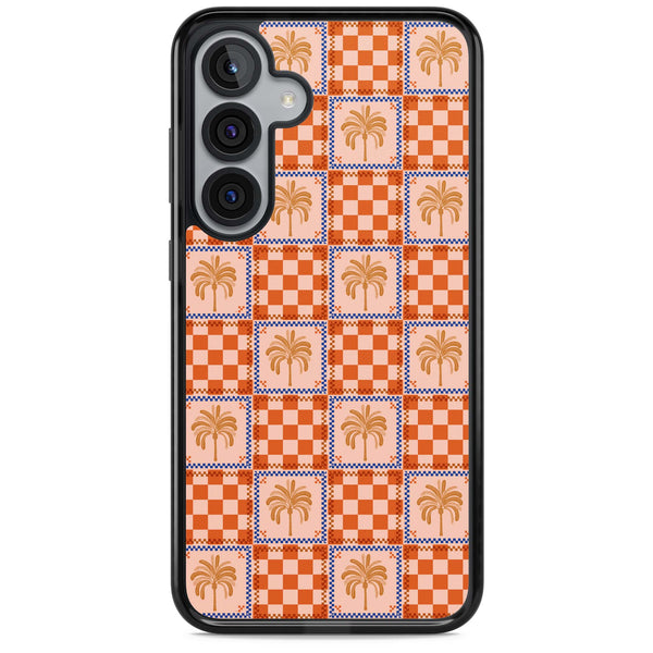 Terracotta Summer Checked