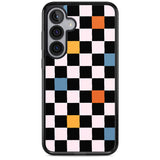 Vibrant Retro Checkered