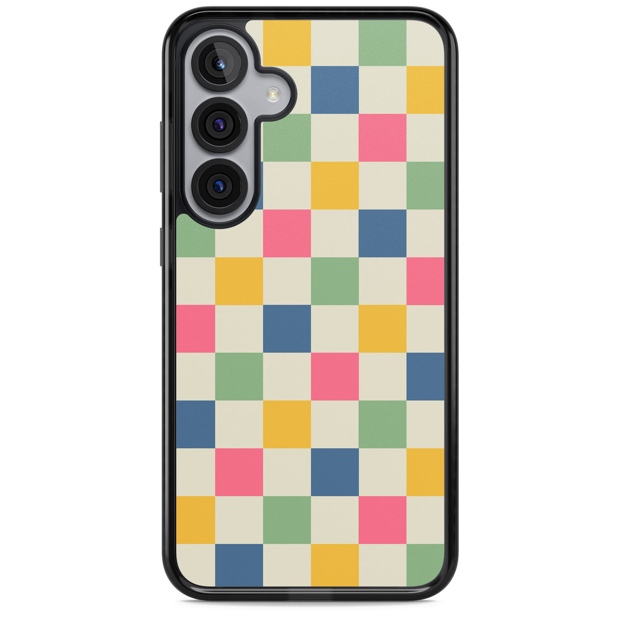 Pastel Multicolor Checkered