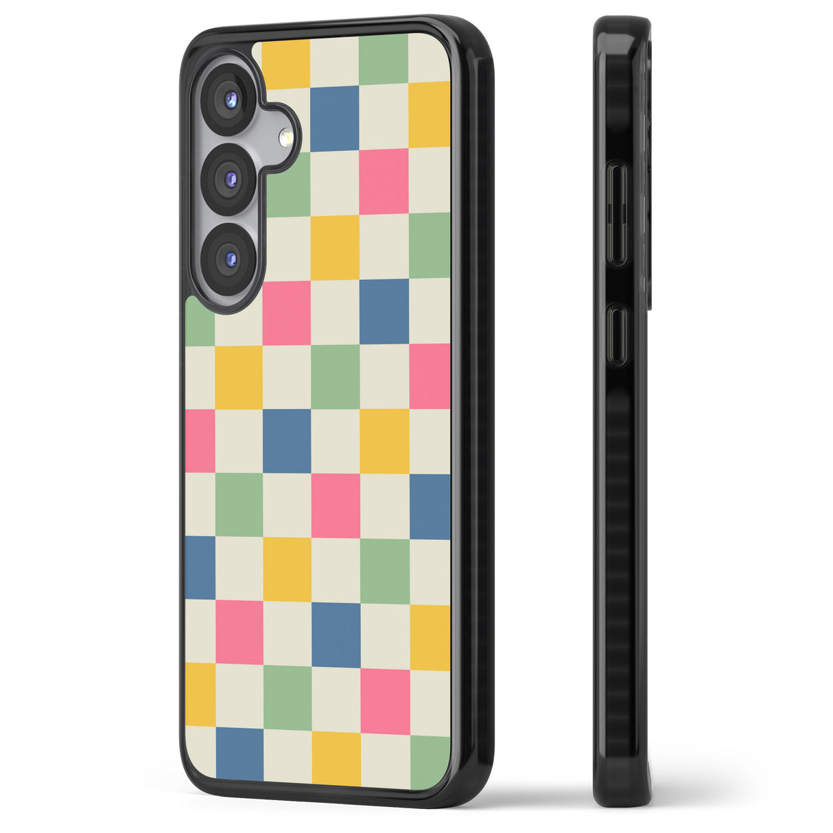 Pastel Multicolor Checkered