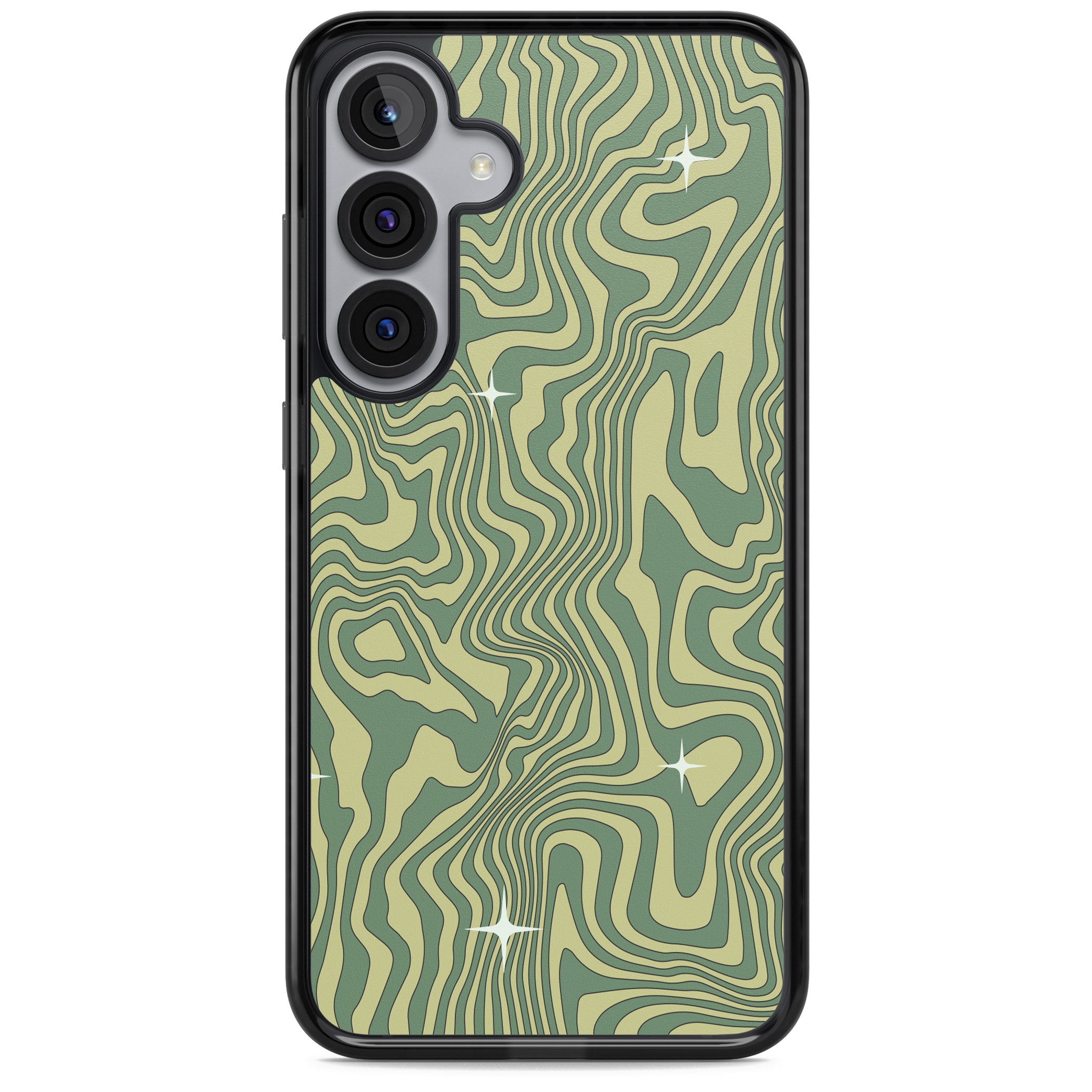 Green Abstract Wave