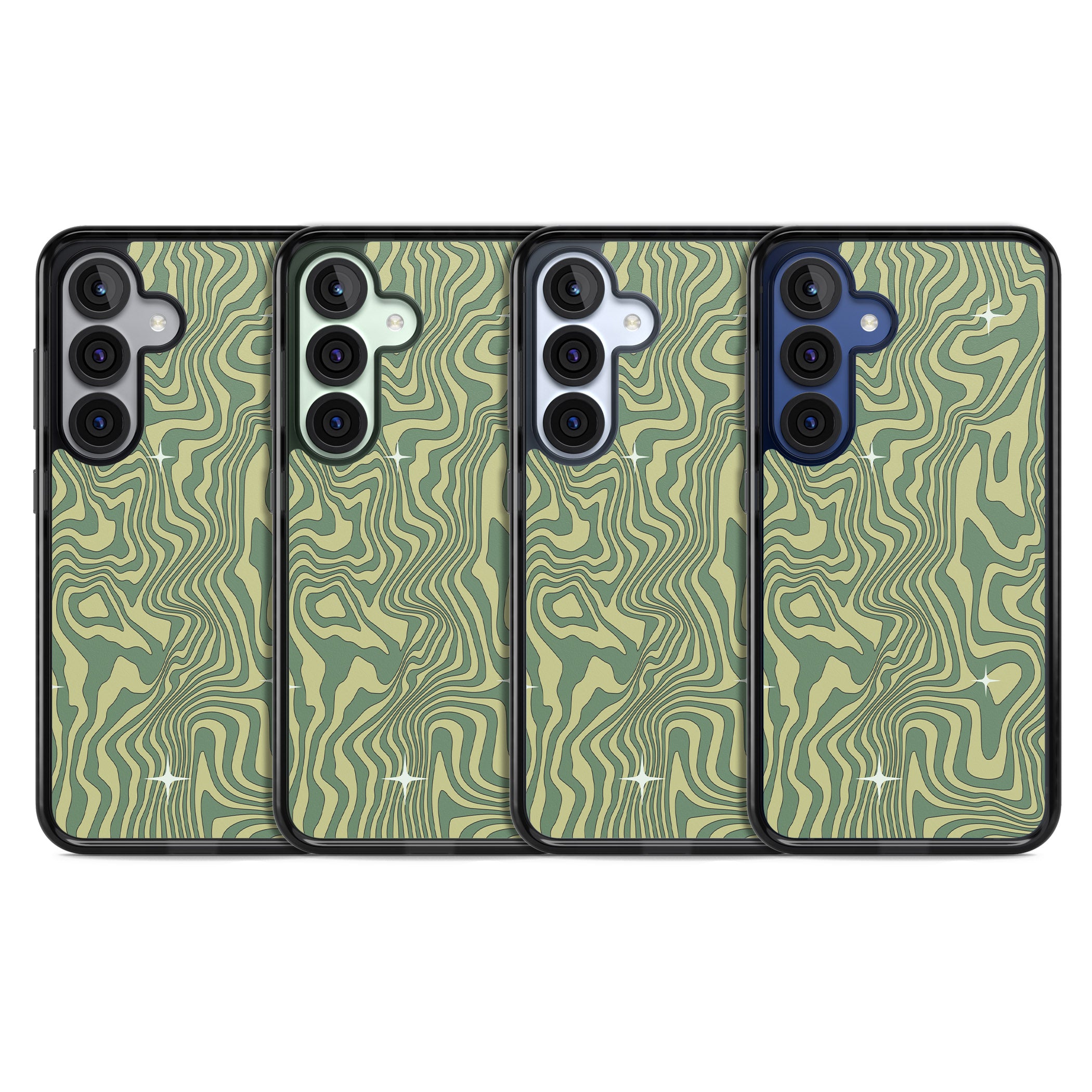 Green Abstract Wave