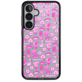 Bright Pink Sushi Pattern