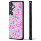 Bright Pink Sushi Pattern