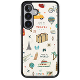 Cute Travel Pattern Cream