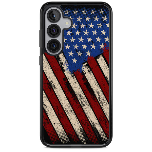 Distressed Us Flag