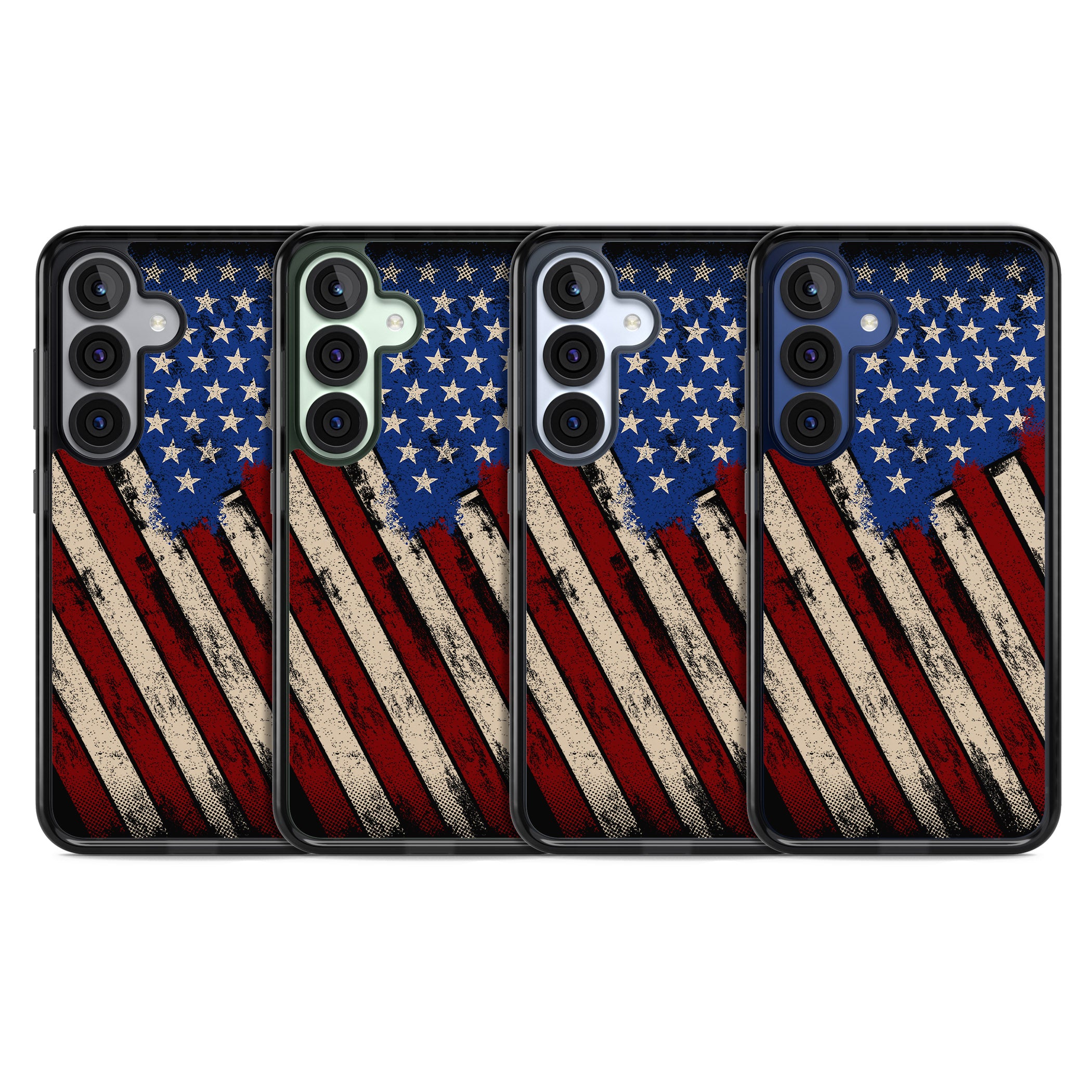 Distressed Us Flag