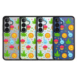 Kawaii Weed Pattern
