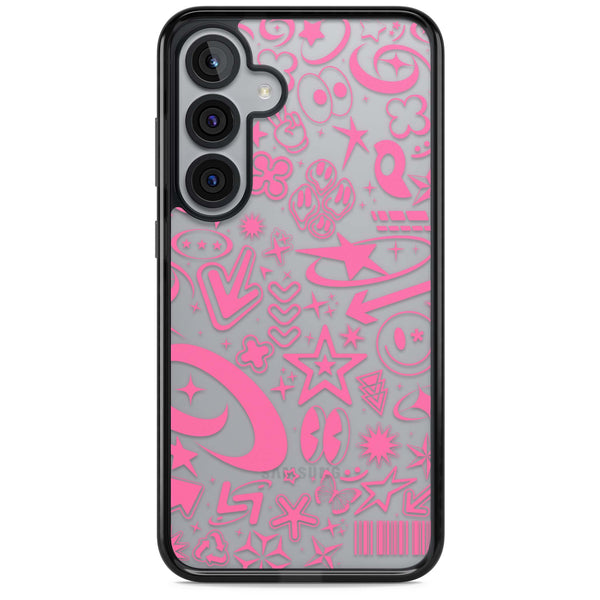 Soft Pink Y2K Pattern