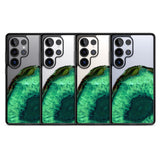 Emerald Green Gemstone Crystal Clear Design