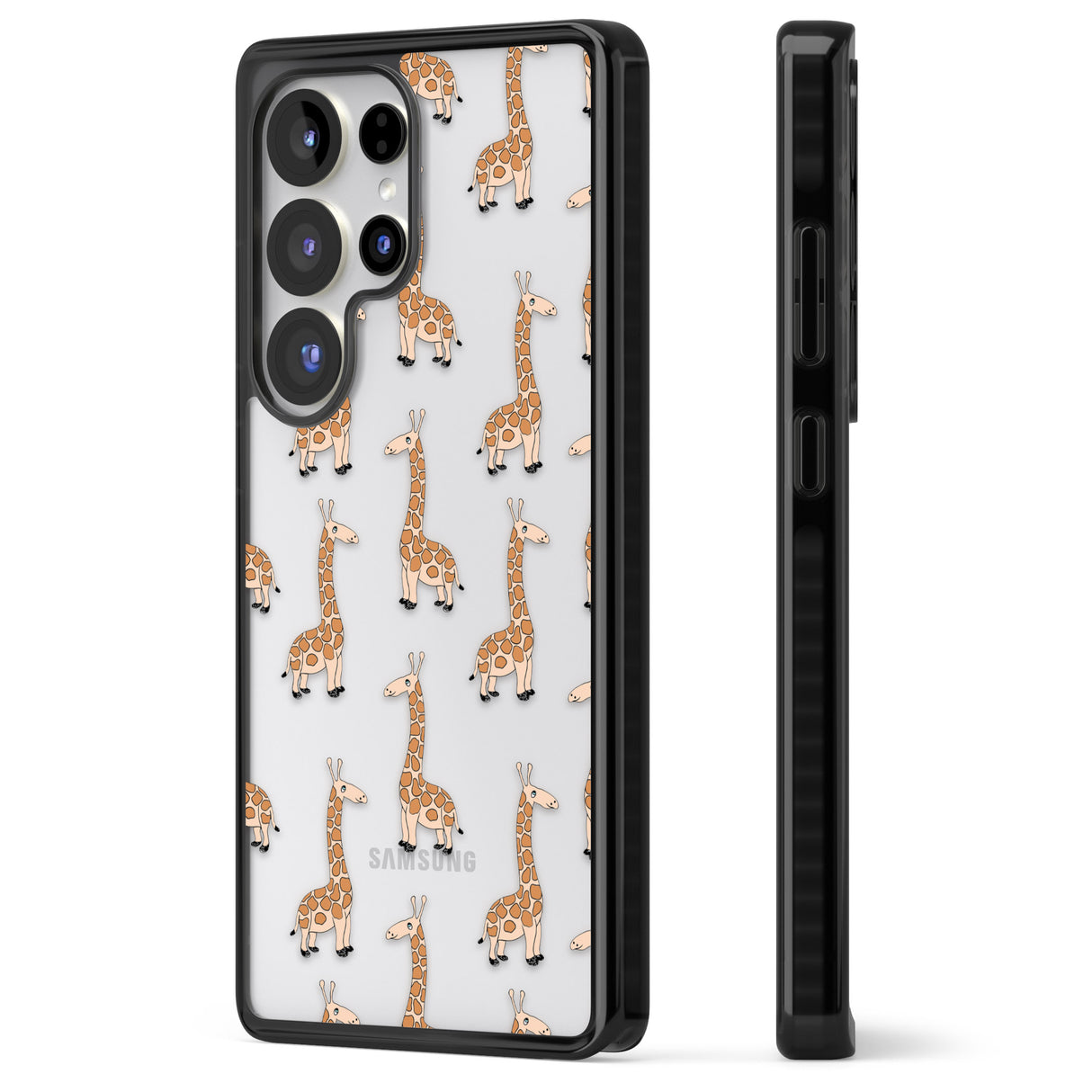 Cute Giraffe Pattern Clear