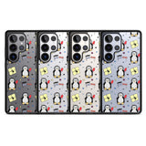 Cute Penguin Pattern Clear