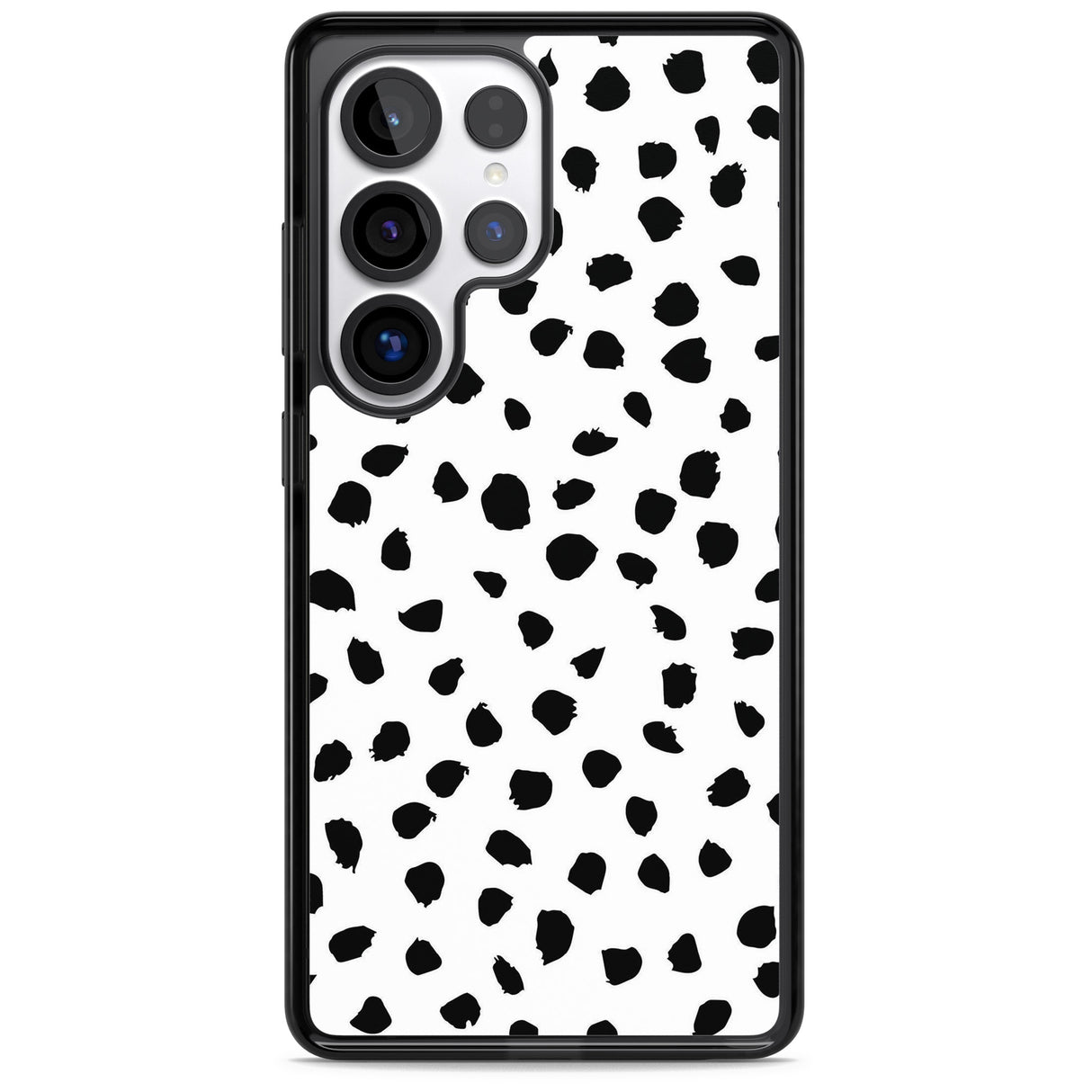 White Dalmatian Print