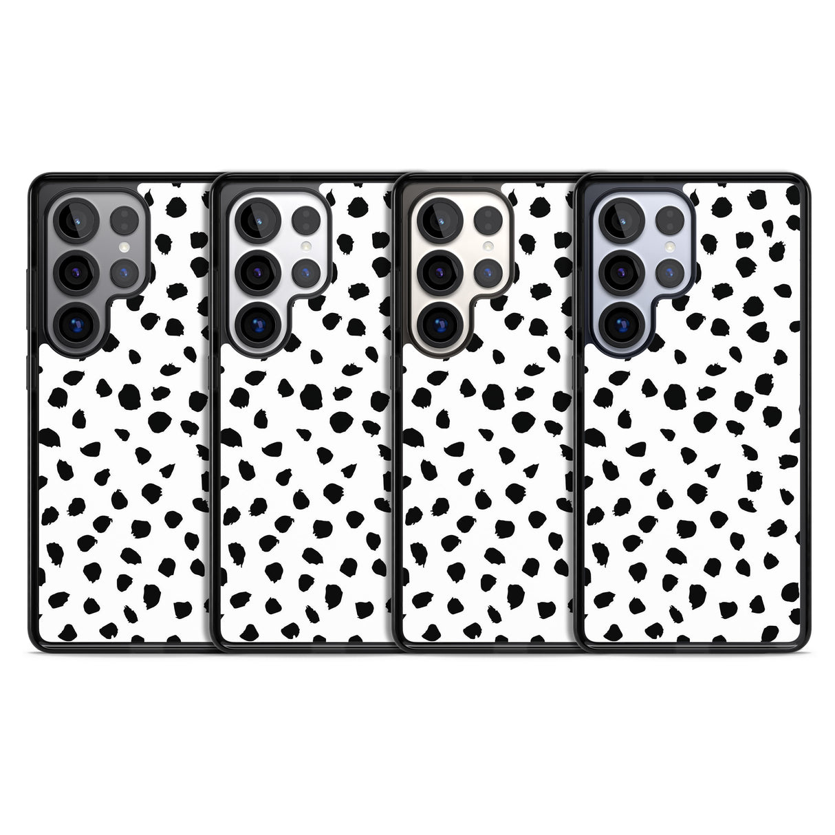 White Dalmatian Print