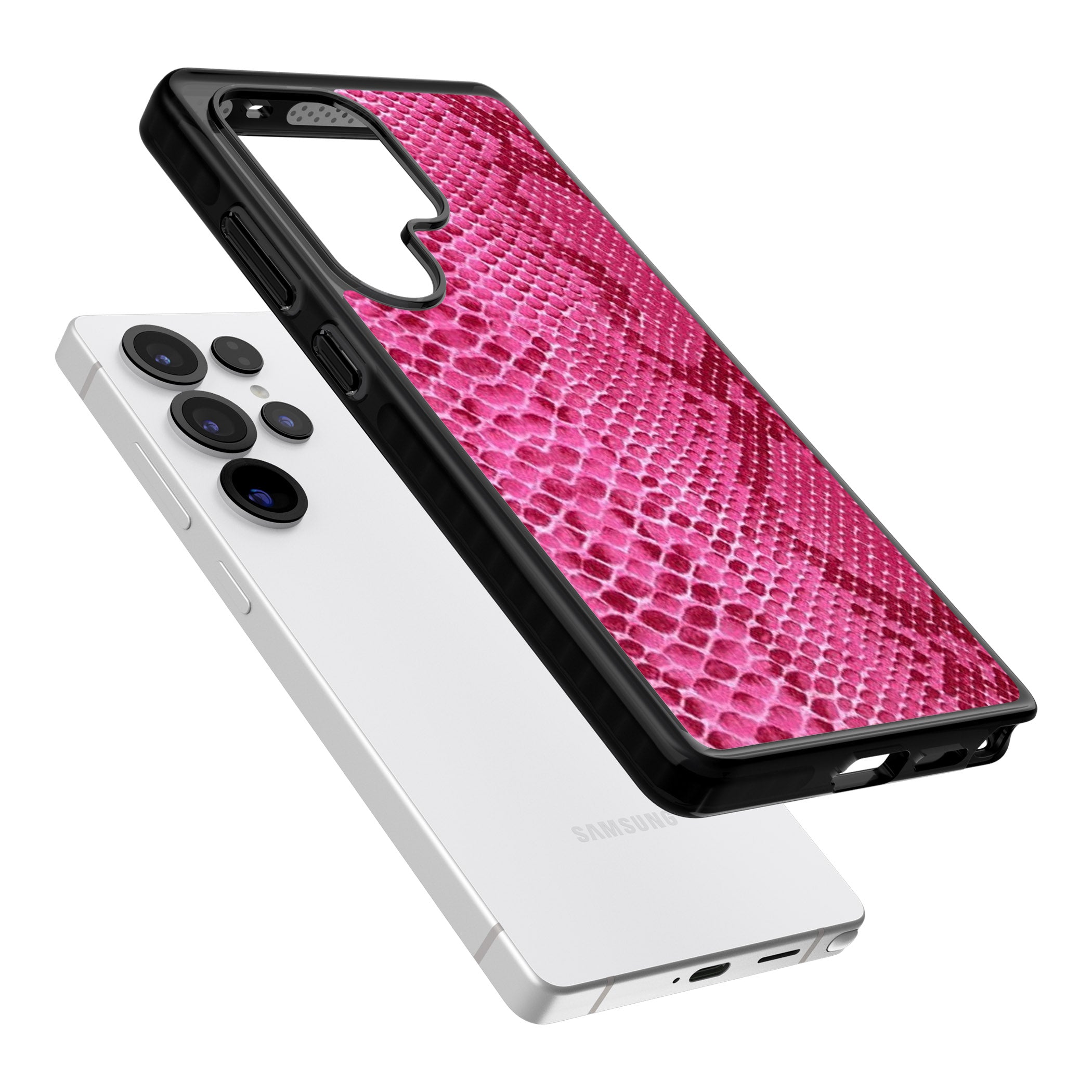 Pink Snakeskin