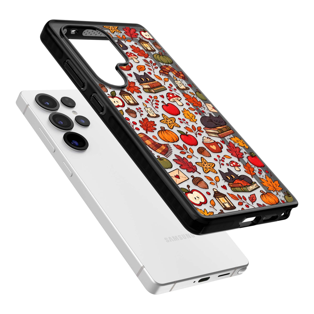 Autumn Mix iPhone case | Black Impact case for Samsung Galaxy S25 Ultra