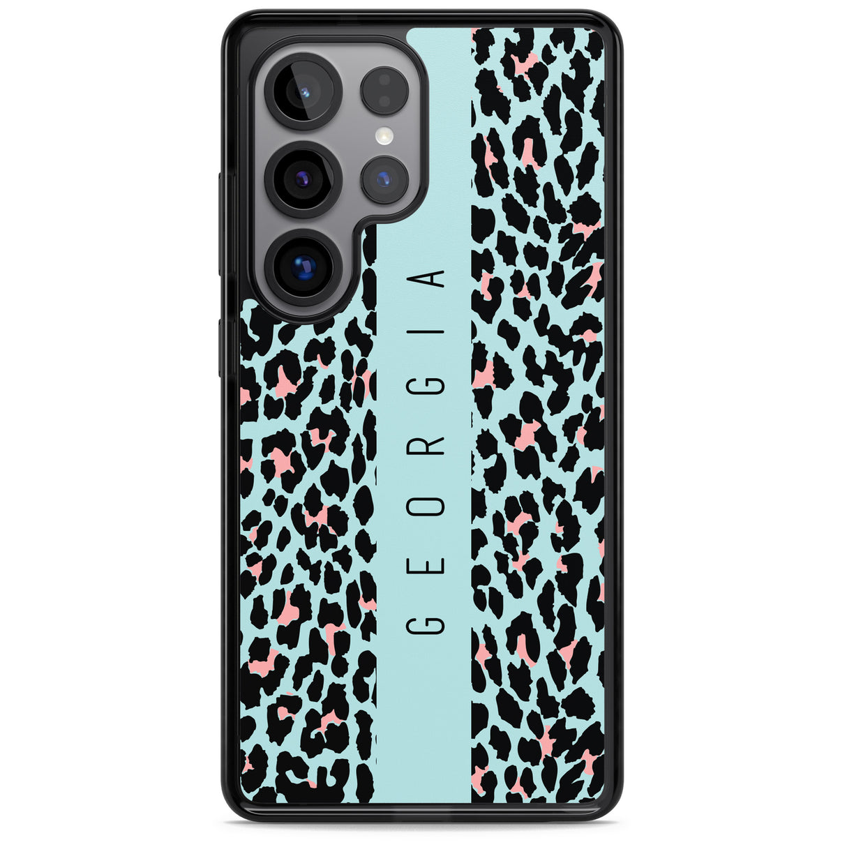 Personalised Blue Leopard Spots