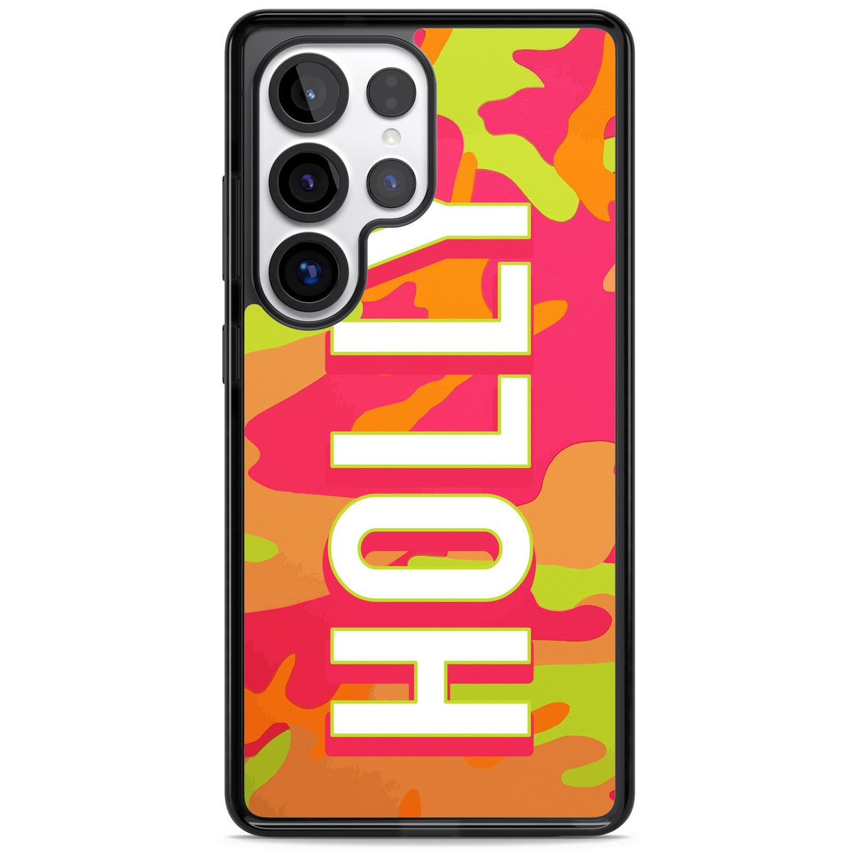 Personalised Colourful Neon Camo